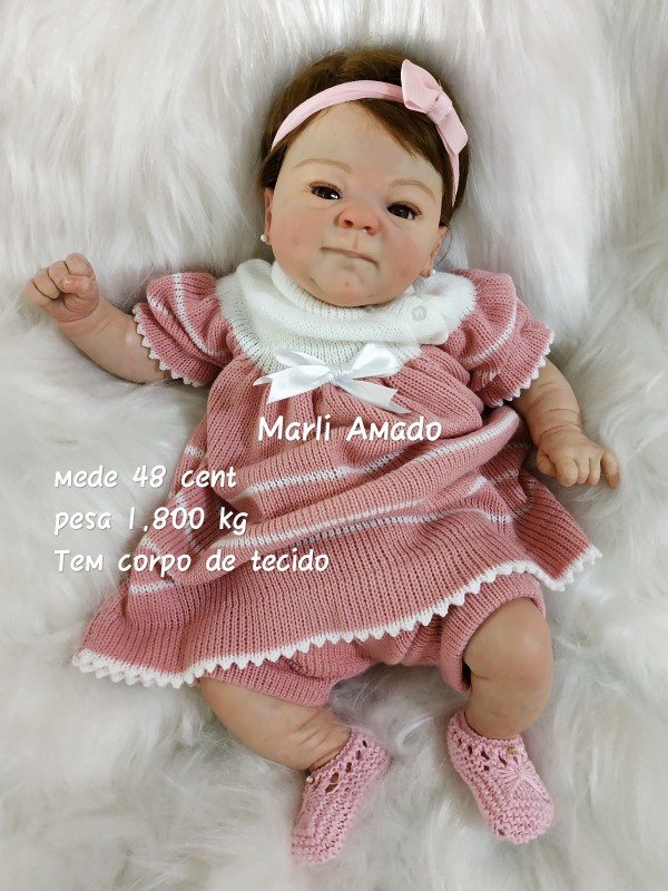 Bebê Reborn Clara PARA ENCOMENDA (CODE: 064)
