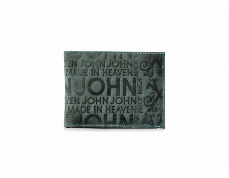 CARTEIRA JOHN JOHN CARIMBADA - VERDE