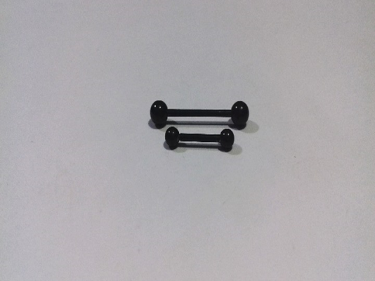 Piercing Microbell Reto Aço Cirúrgico Anodizado (Unidade) [30% OFF!]