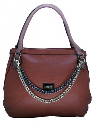 Bolsa Premium com Correntes BEGE