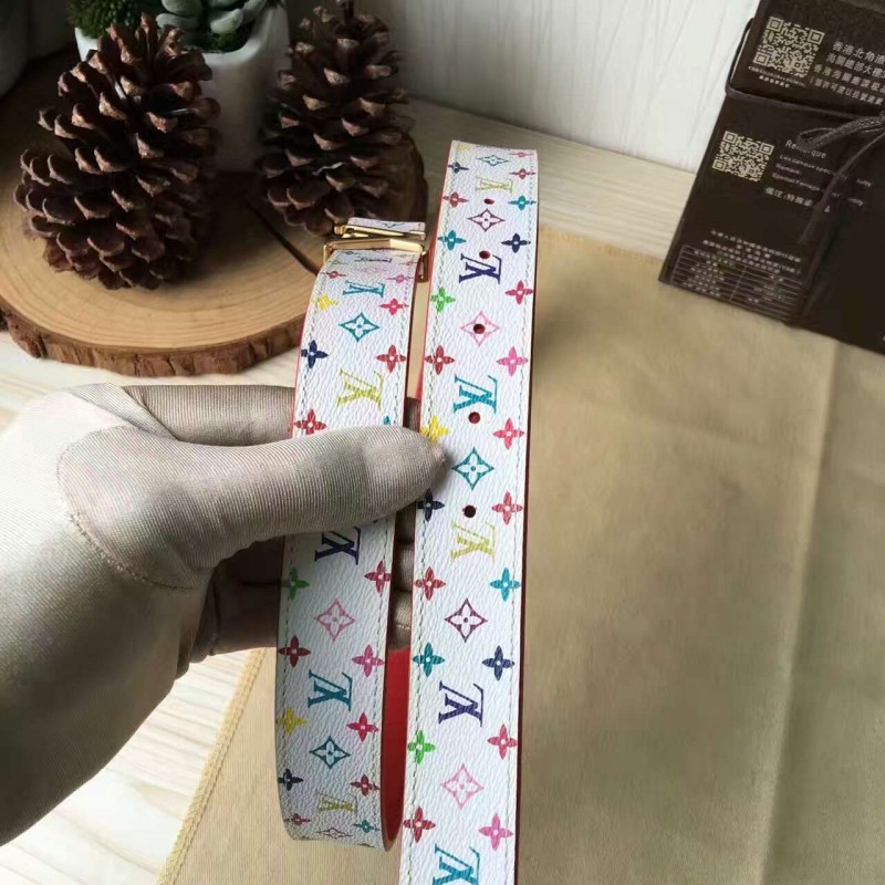 Belt LV MultiColor Monogram 25mm