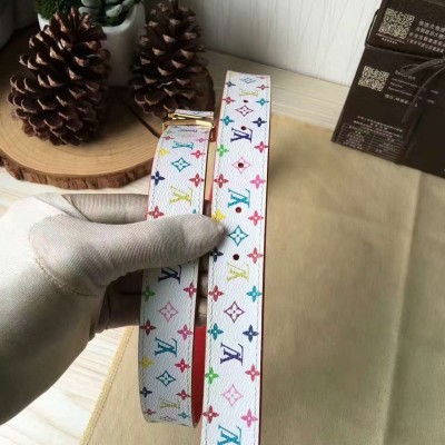 Belt LV MultiColor Monogram 25mm