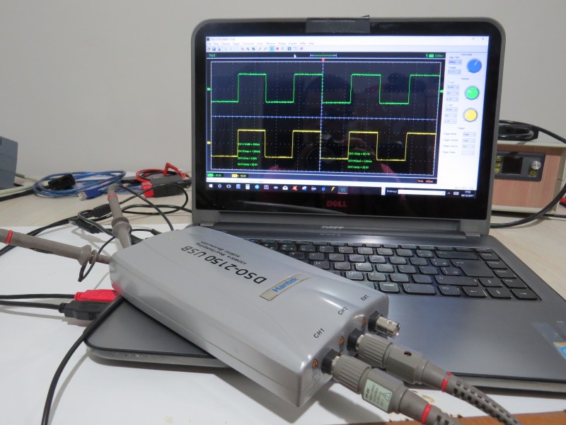 OSCILOSCÓPIO DIGITAL HANTEK DSO-2150  USB