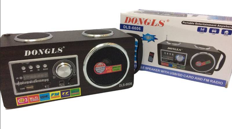 RÁDIO FM CARTÃO DE MEMÓRIA / USB DLS-6606