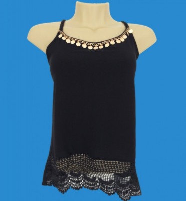 Blusa de Alça com Medalha