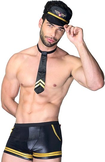 Fantasia Comissário Masculina