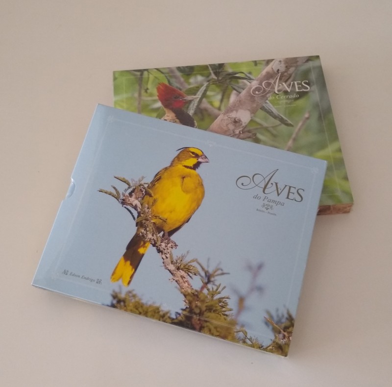 LIVRO: AVES DO PAMPA , AVES DO CERRADO