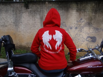 Moleton Fechado Vermelho Tam M