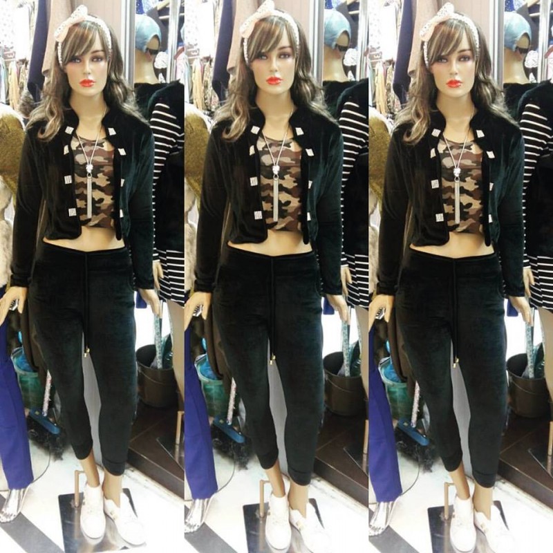 CONJUNTO VELUDO OU SUED