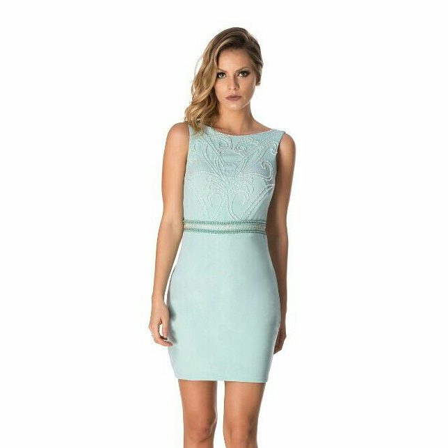 Vestido Bordado