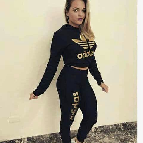 moletom adidas dourado
