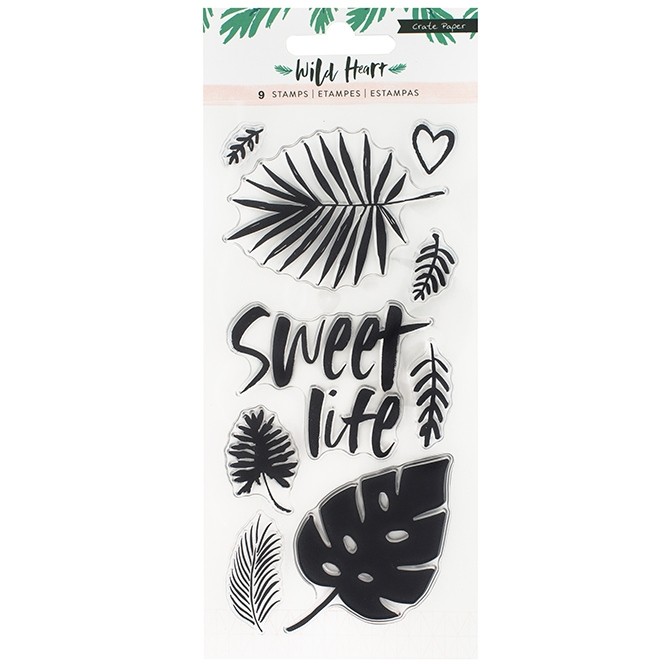 Wild Heart Collection - Clear Acrylic Stamps