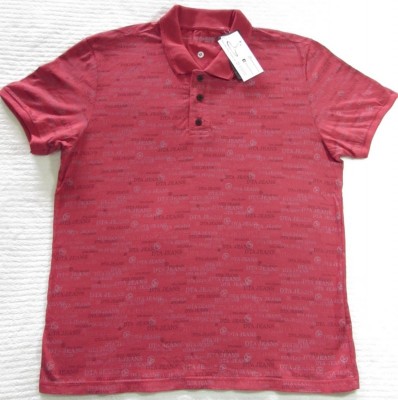 Camisa Disritmia Polo Gola Vermelha