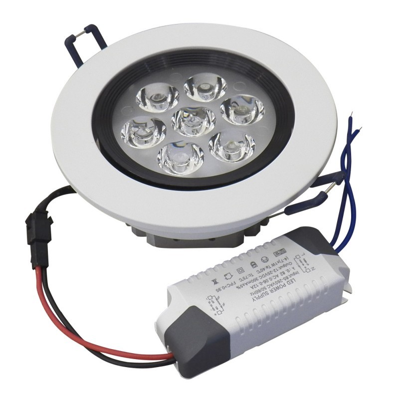 Luminária Embutida LED 7W