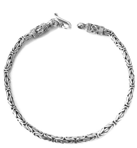 Pulseira de Prata - Bali - 22.8 g - 21cm XIU