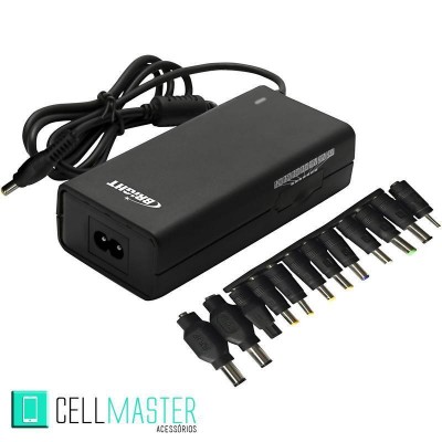 CARREGADOR UNIVERSAL PARA NOTEBOOK 8 CABOS MY-120W