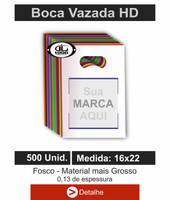 BV 16x22x0,13 HD 500 unid.