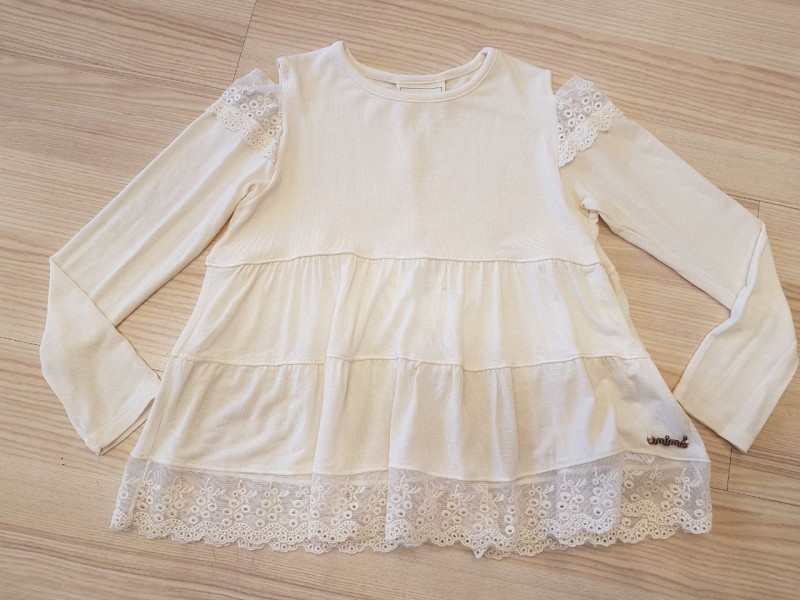 BLUSA MALHA COM RENDA