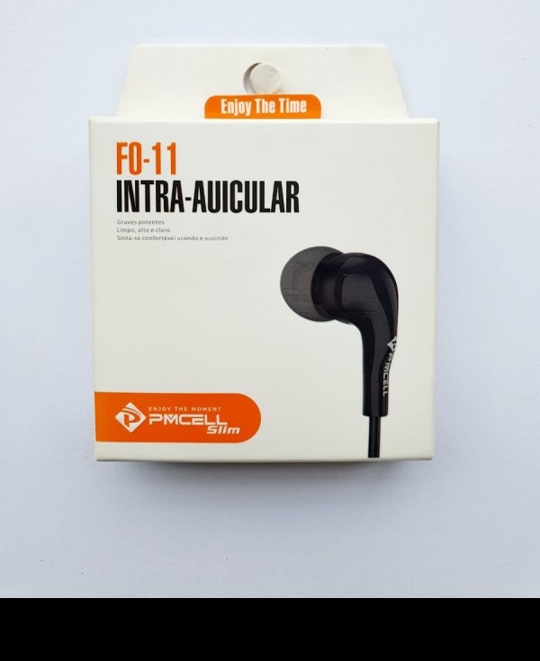 Fone De Ouvido Slim Intra Auricular