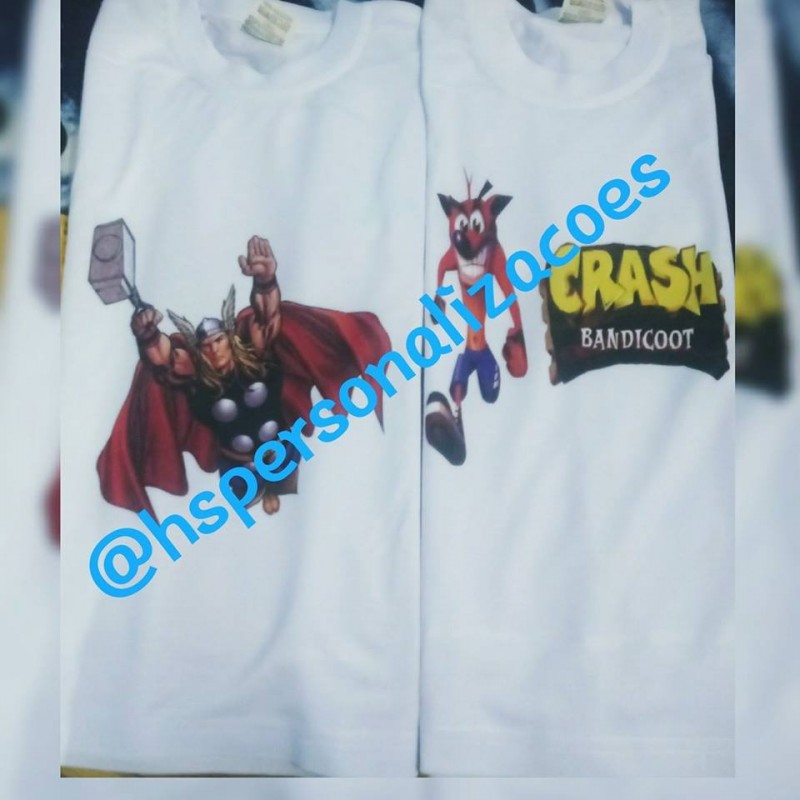 Camisetas Brancas Infantis