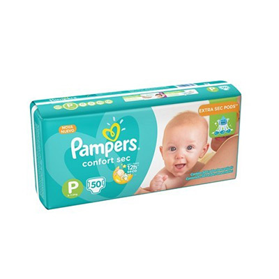 Total Confort Sec - Pampers - P