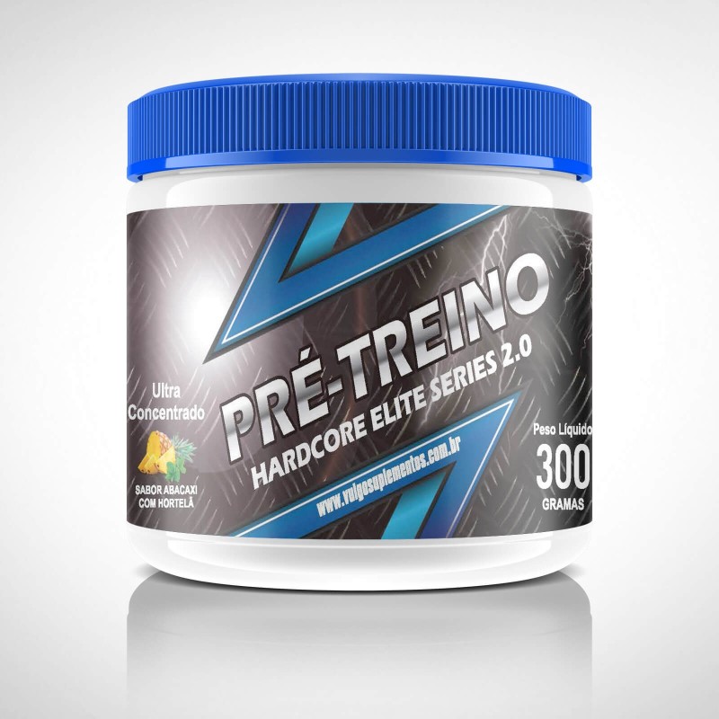 Pré Treino Hardcore Elite Series 2.0 300g - Vulgo