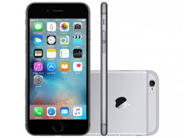 Iphone 6s Plus Apple Cinza Espacial 16GB Tela 5.5 HD Ios 9 Touch Id 4G Wi-Fi Camera 12MP