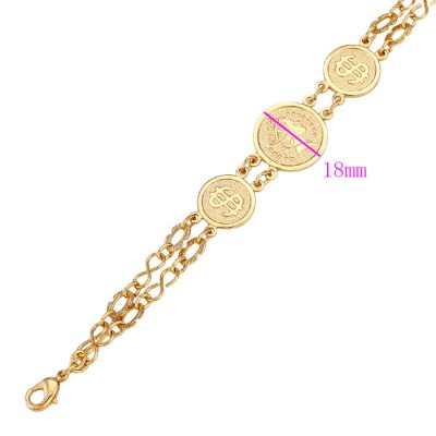 Pulseira folheada ouro-73306