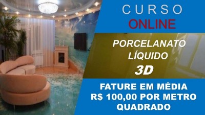 Curso de Porcelanato Líquido