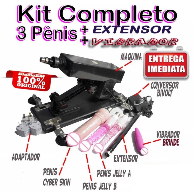 Maquina de Sexo Fuck Machine 3 PENIS