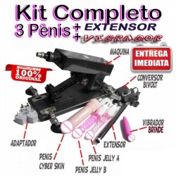 Maquina de Sexo Fuck Machine 3 PENIS 1 