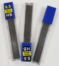 Grafite 0,5  60mm c/30 Peças lapiseira