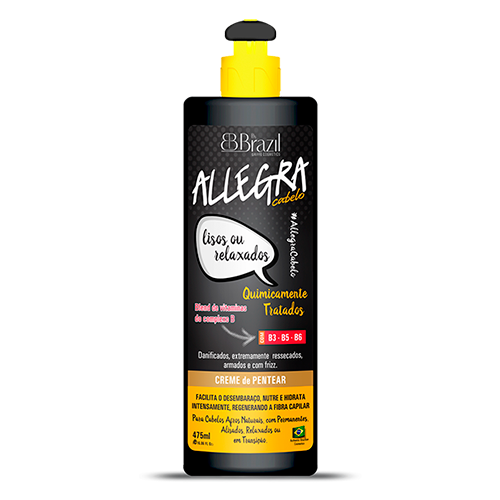 Creme de Pentear Allegra Cabelo