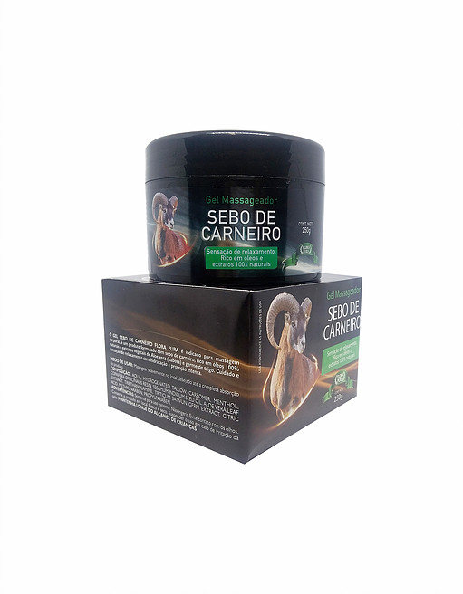 GEL MASSAGEADOR SEBO DE CARNEIRO - POTE