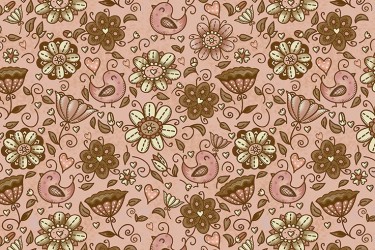 Coleção Pássaros e Flores - Fuxicos e Fricotes 4 