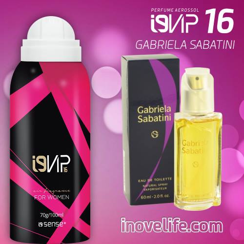 Perfume Gabriela Sabatini Aerossol i9Vip 16