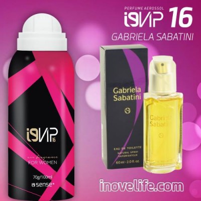 Perfume Gabriela Sabatini Aerossol i9Vip 16