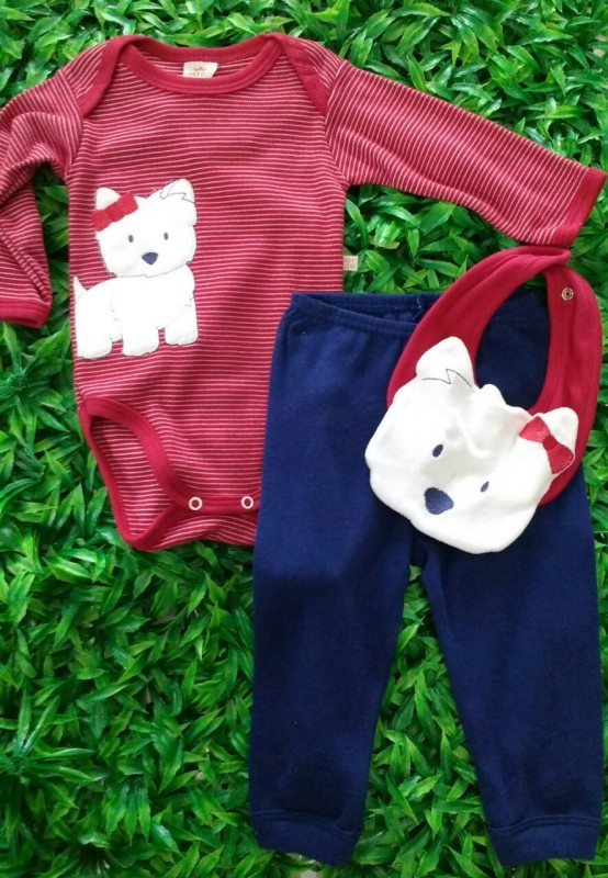 Body - Cachorrinho e Babador