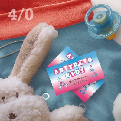 3000 Adesivos 03x05, Vinil 190gr, UV Total 1/0