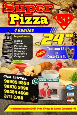 Pizza de 4queijos