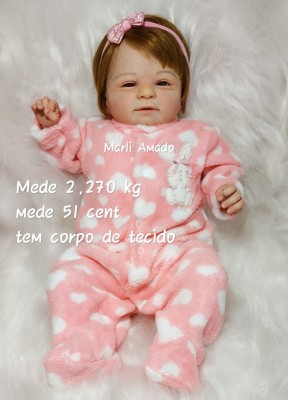 Bebê Reborn Bruna (PRA ENCOMENDA ENTREGA COM 45 DIAS) (CODE: 075)