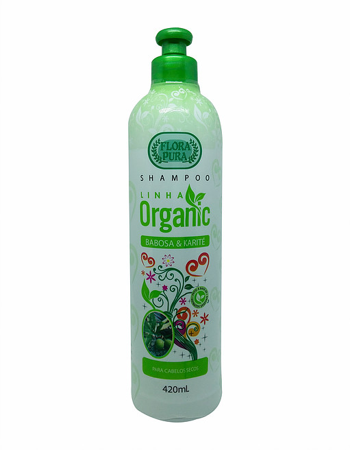 SHAMPOO ORGANIC - BABOSA E KARITÉ