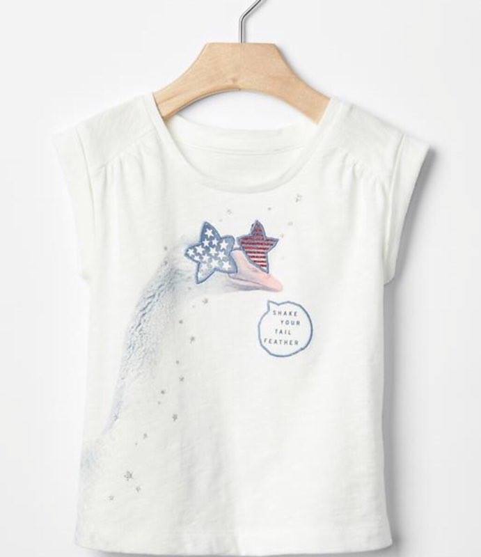Camiseta gap menina tamanho 5 anos