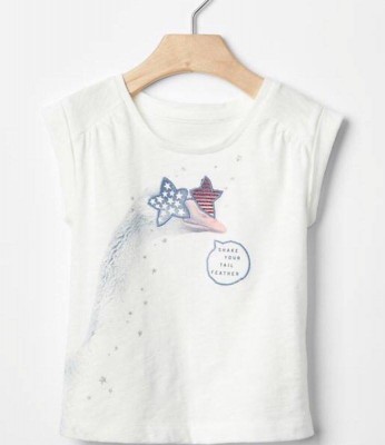 Camiseta gap menina tamanho 5 anos