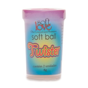 BOLINHA SOFT BALL TWISTER 8G