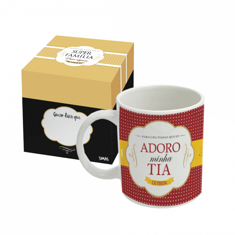 CANECA ADORO MINHA TIA