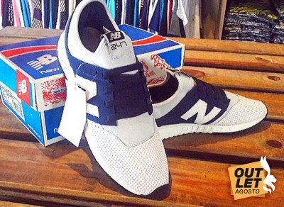 NEW BALANCE - 247 Branco e azul