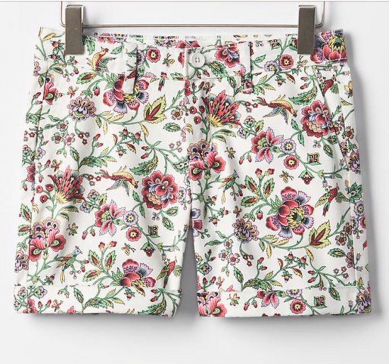 Bermuda Gap estampada tamanho 14 anos