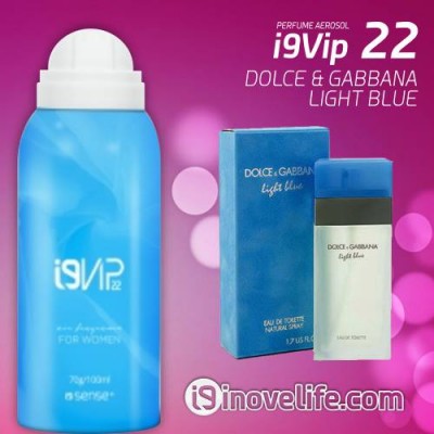 Perfume Light Blue (Dolce & Gabanna) Aerossol i9Vip 22