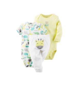 Conjunto 3 peças  Carters unissex 24 meses